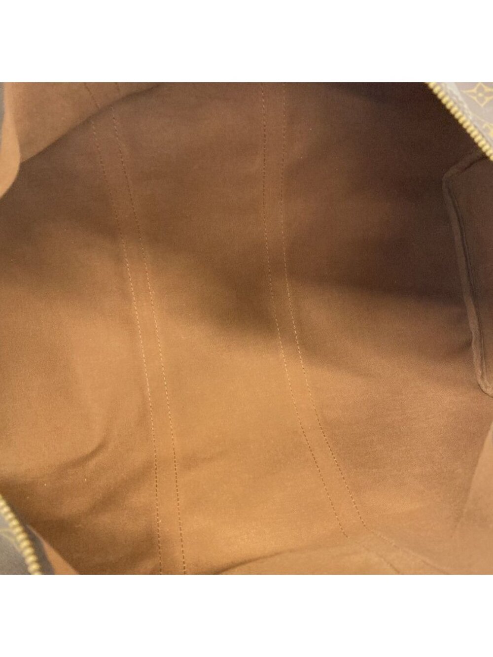 Louis Vuitton Boston Bag Monogram Keepall Bandouliere 50 Brown - Picture 4 of 10